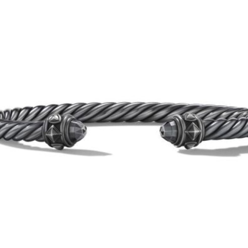 David Yurman Renaissance Bracelet in Blackened Sterling Silver